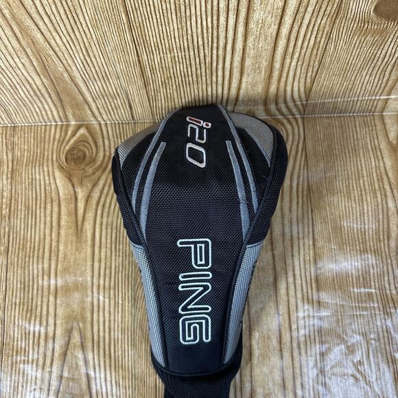 Ping i20 Tungsten Driver Golf Club Hear Cover Headcover Gold Headcover - Picture 2 of 6